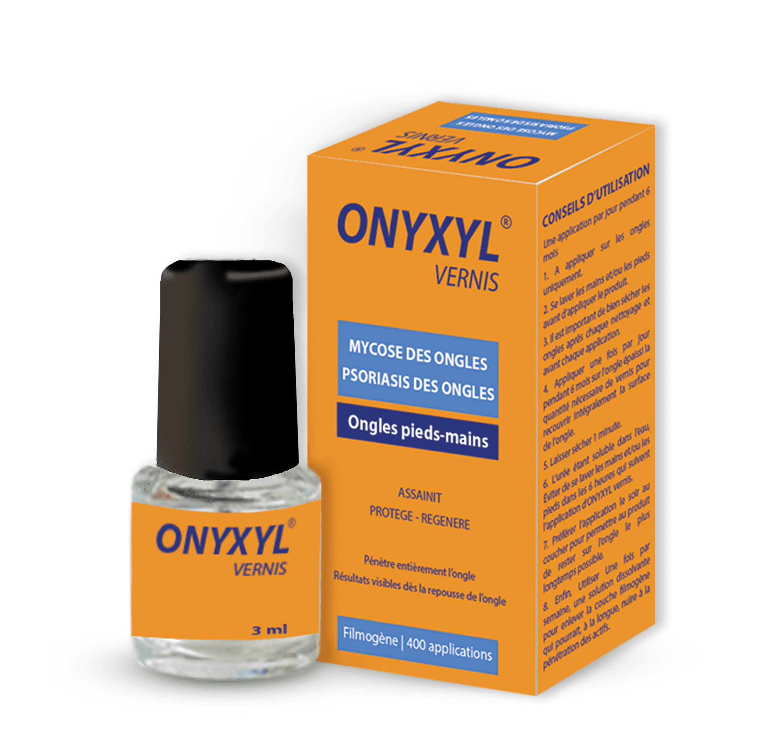 Phytoever Onyxyl Vernis a Ongles Pieds et Mains 3ML