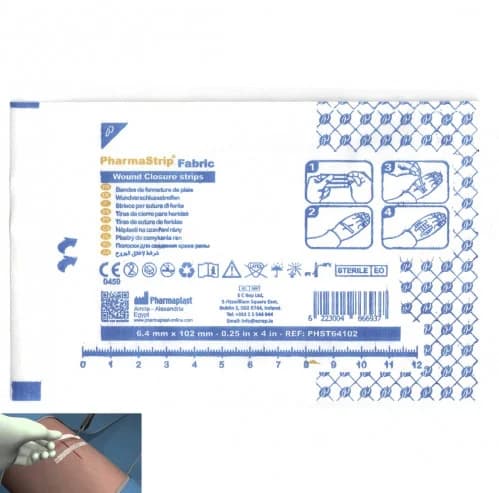 Pharmastrip Neo Sterile Strips 6.4MM X 102MM