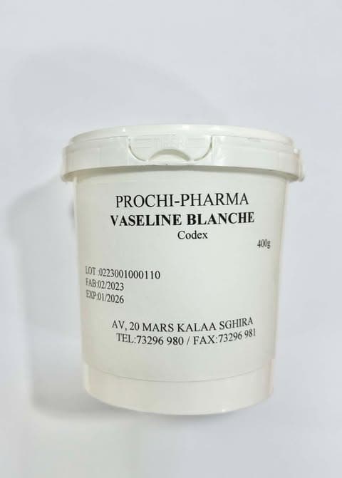 Vaseline Blanche 400GR