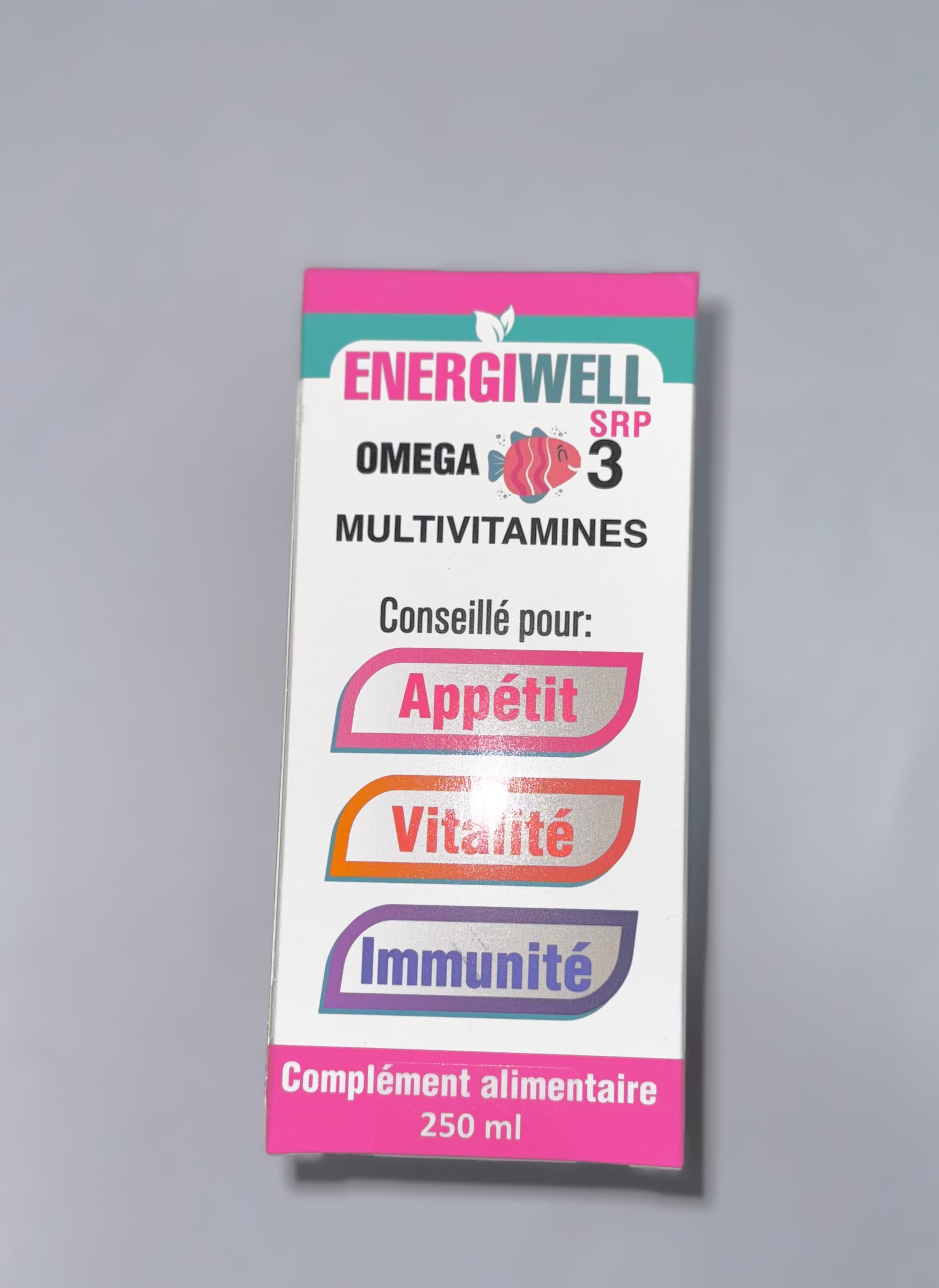 Energiwell Omega 3 Sirop 250ML