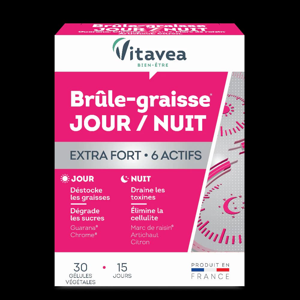 Vitavea Brule Graisse Jour et Nuit Extra Fort B/30