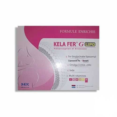 Xen Kela Fer G Lipo 60 Gelules