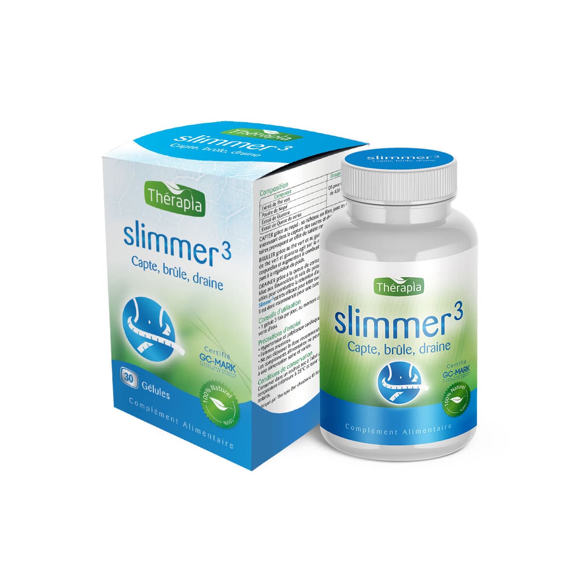 Therapia SLIMMER3 Gelules BT 30