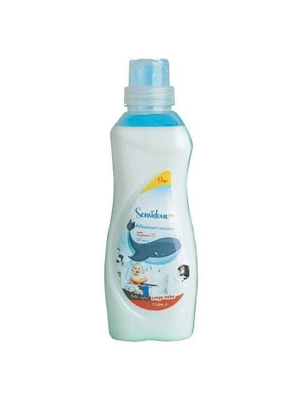 Sensidoux Adoucissant Concentre Linge Vetement Bebe 1 L 16+4 (4+1)
