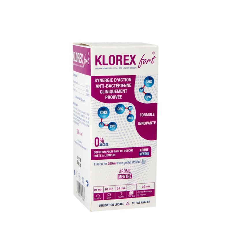 Stoderma Klorex Fort Bain de Bouche 250ML