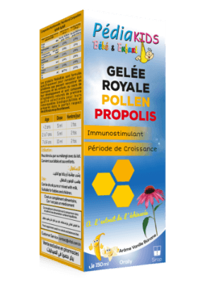 Pediakids Gelee Royale Pollen Propolis Sirop 150ML