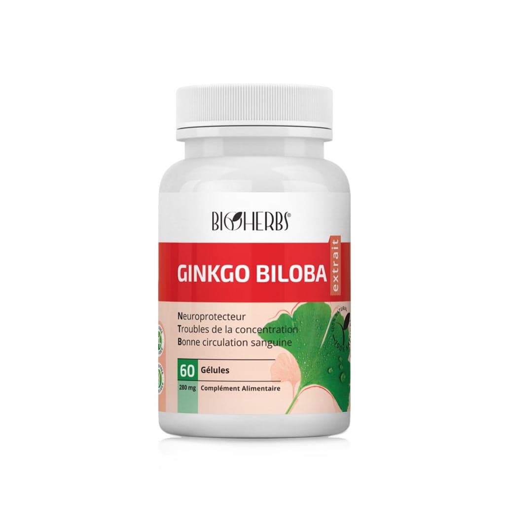 Bioherbs Ginkgo Biloba Extrait BT 60
