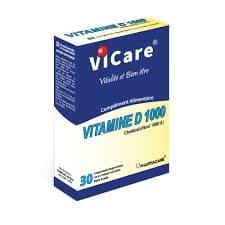 Pharmacare Vicare Vitamine D 1000UI BT 30 Comprimes