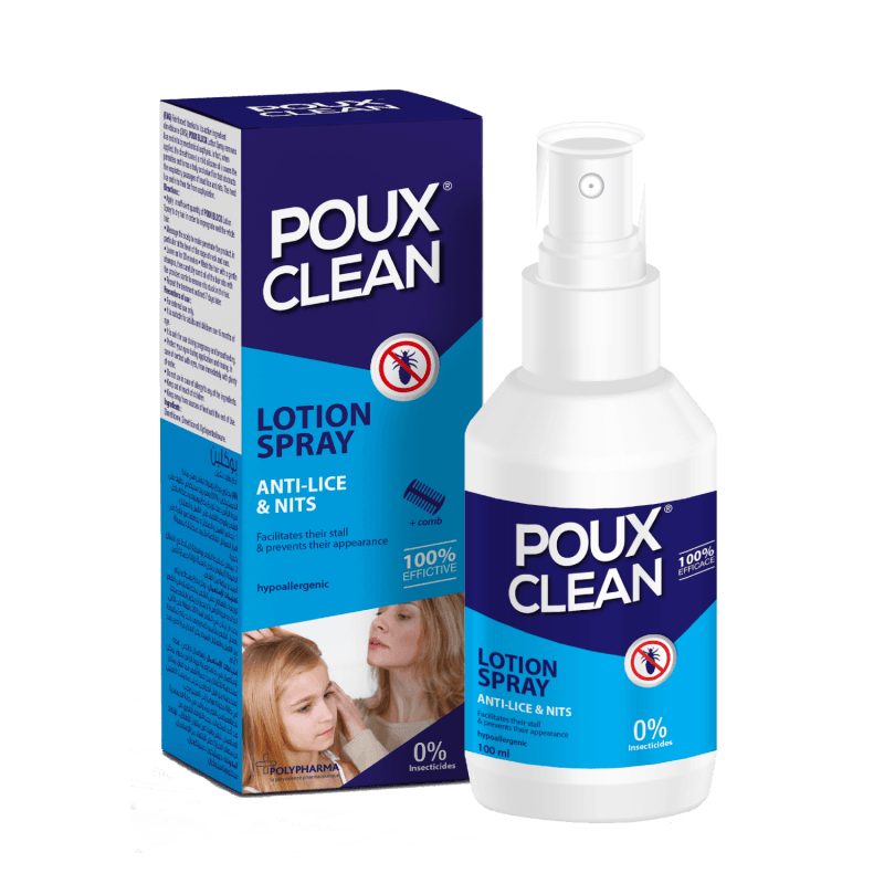 Polypharma Poux Clean Lotion Spray 100ML