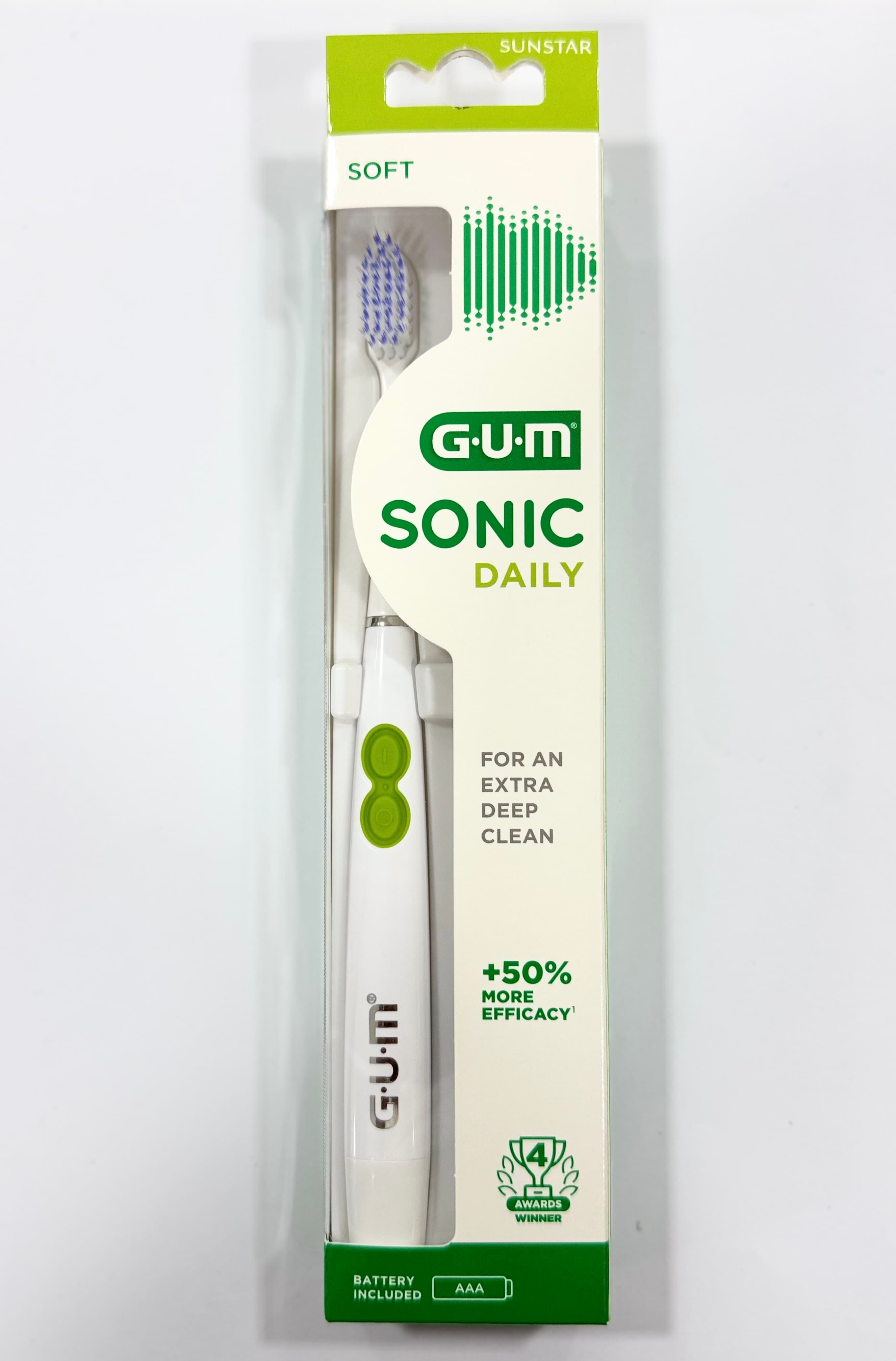 Gum Brosse a Dents Electrique Sonic Daily Soft 4100