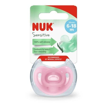 Nuk Sucette Sensitive 6-18M