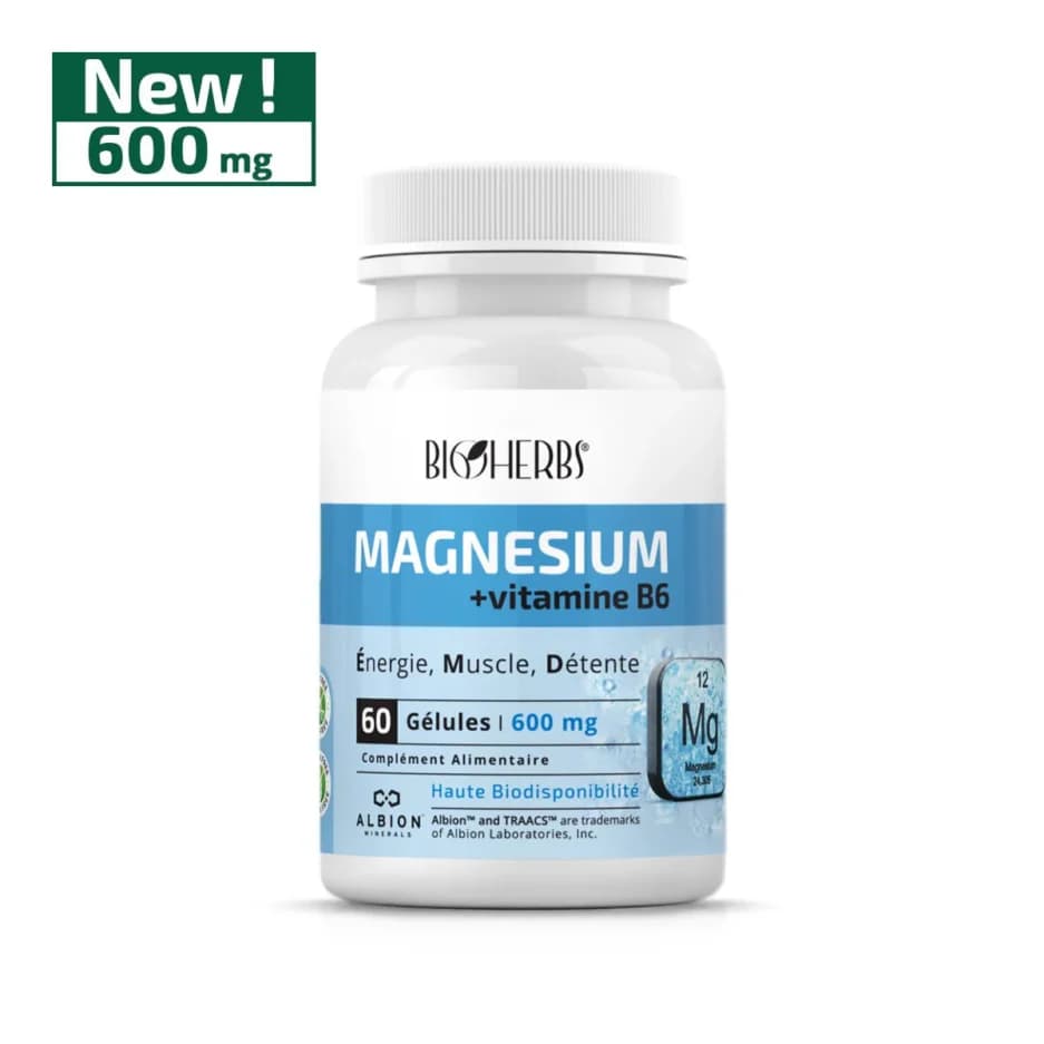 Bioherbs Magnesium + Vitamine B6 BT60