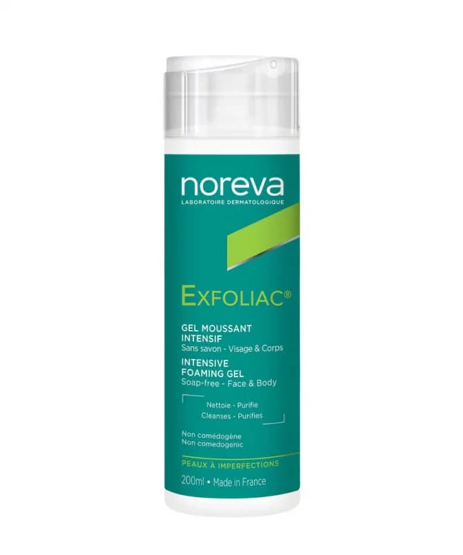 Noreva Exfoliac Gel Moussant Doux 200ML