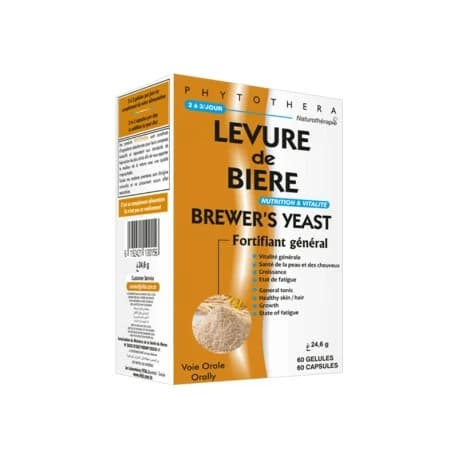 Vital Levure de Biere 60 Gelules