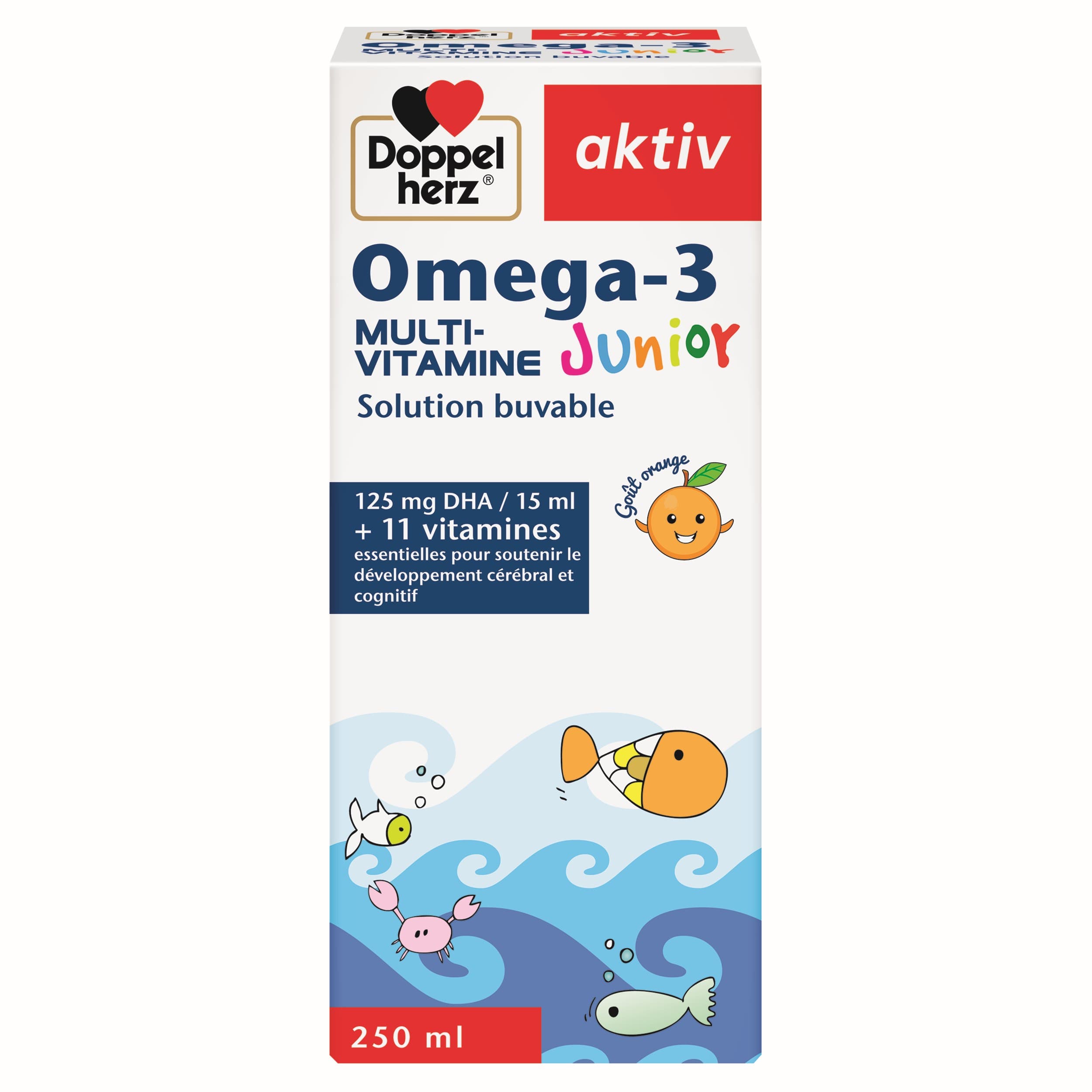 Aktiv Omega 3 Junior 250ML