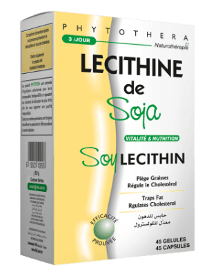 Vital Lecithine de Soja 45 Gelules