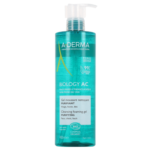 Aderma Biology AC Gel Moussant Nettoyant Purifiant 400ML