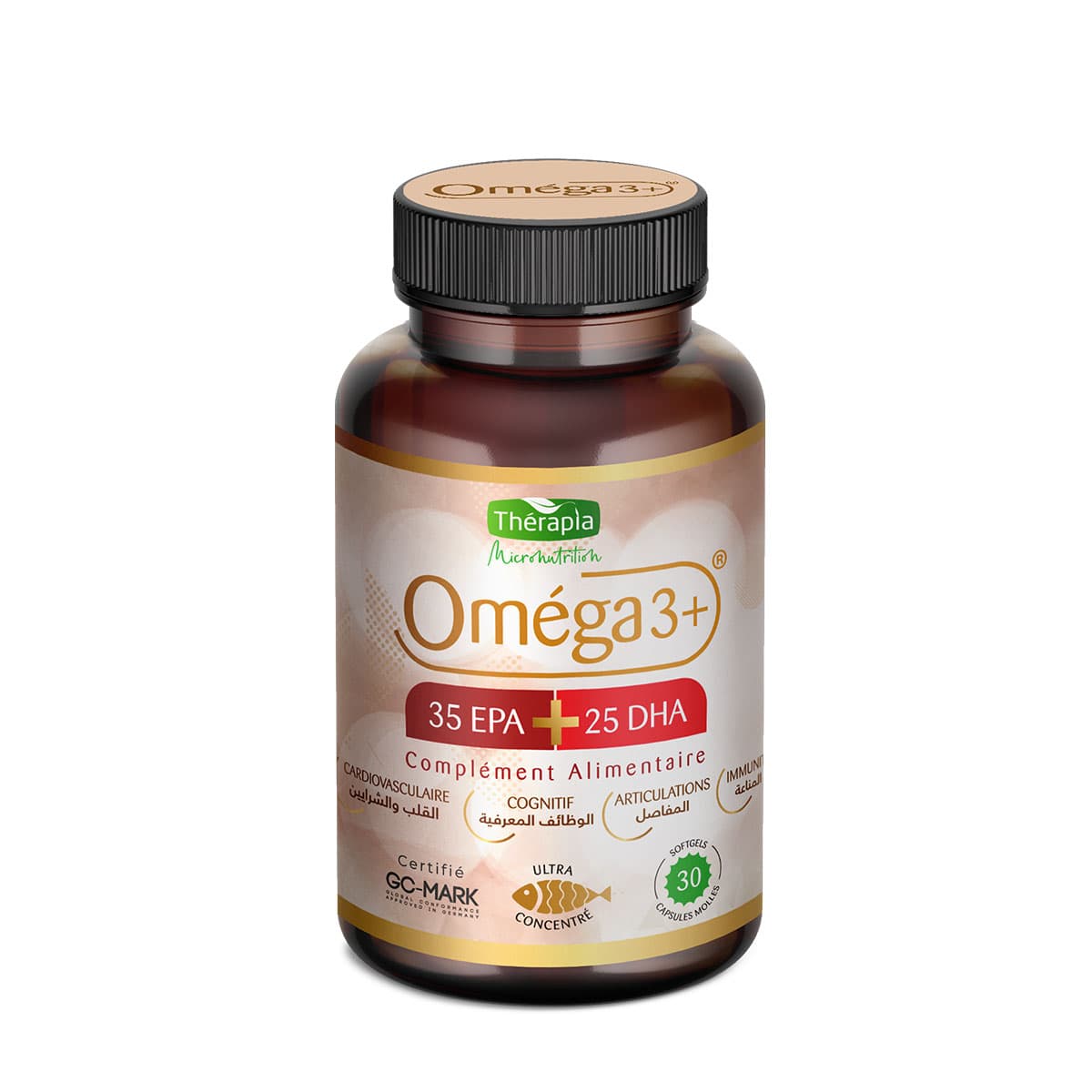 Therapia OMEGA3+ Gelules BT 30