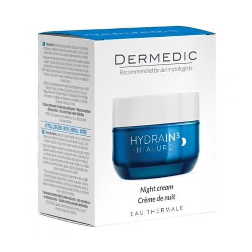 Dermedic Hydrain 3 Creme de Nuit Hydratante 55ML