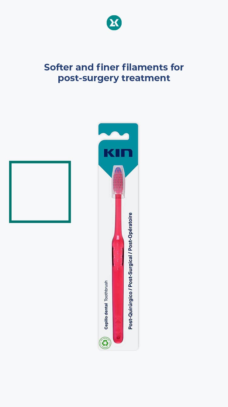 KIN Brosse a Dents Poste Operatoire