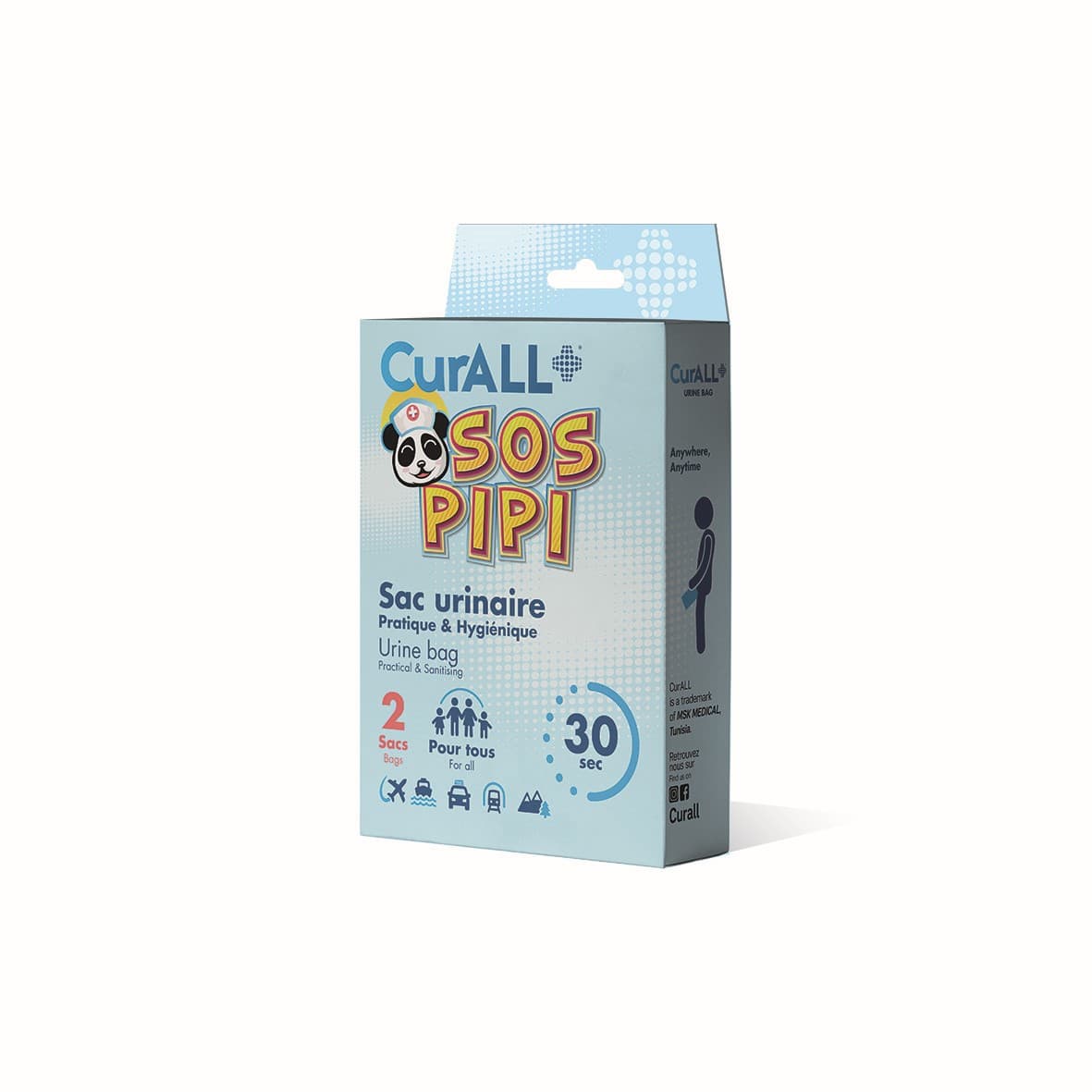 Curall Sos Pipi Sac Urinaire BT 2