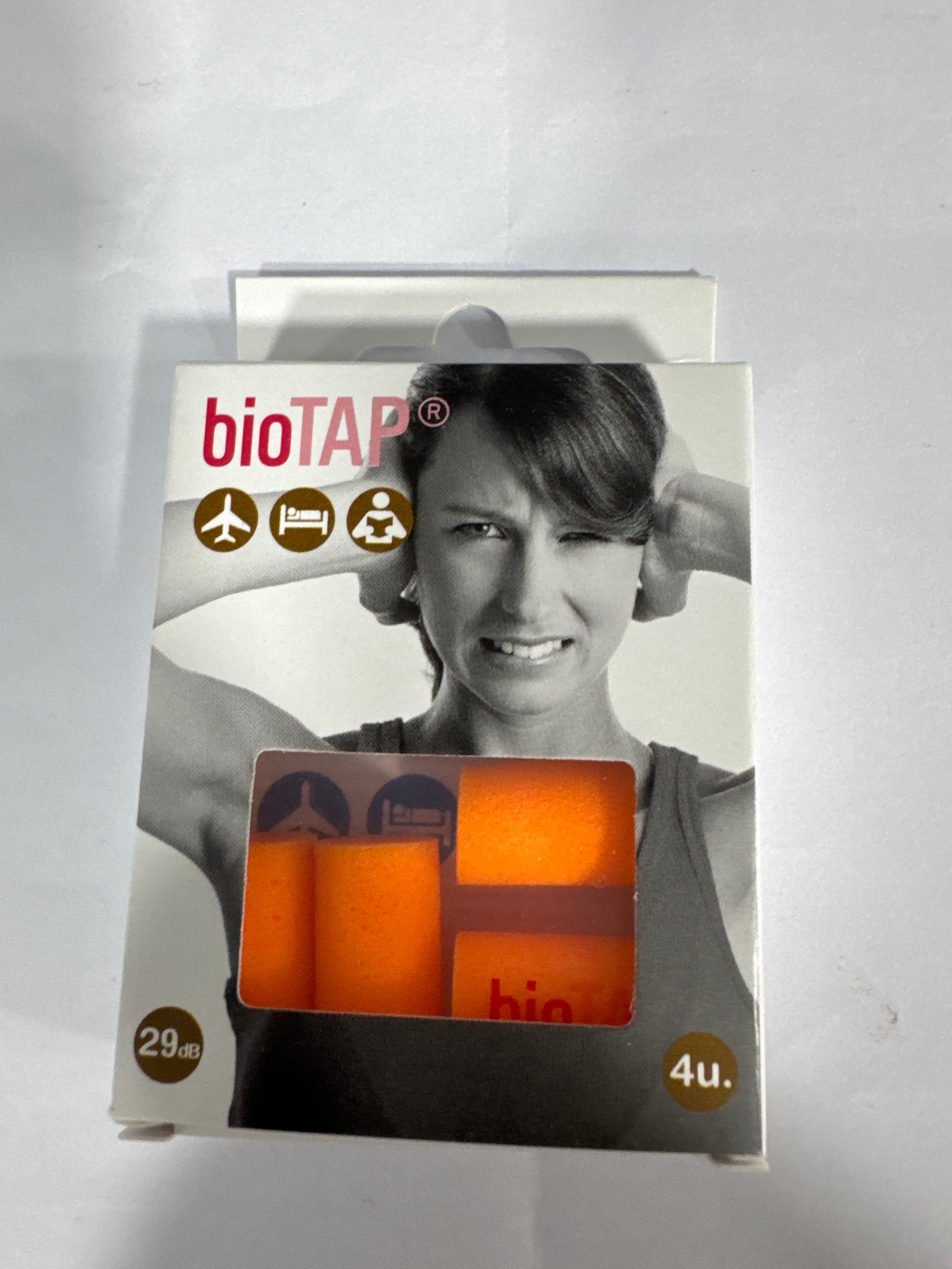 Biotap Boule Quies Mousse Orange BT 4