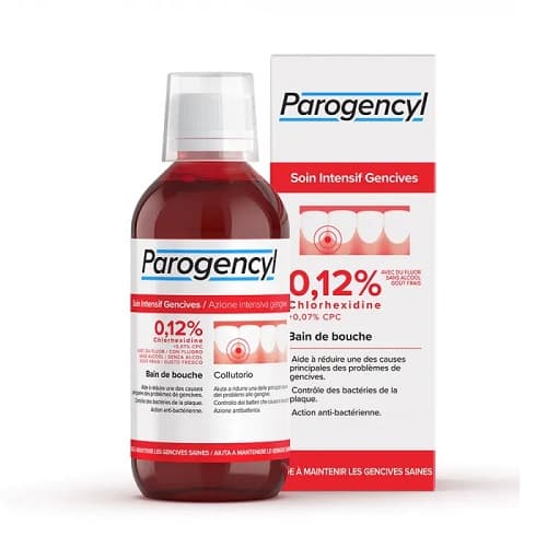 Parogencyl Bain de Bouche Soin Intensif Gencives 300ML