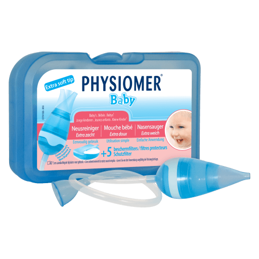 Physiomer Mouche Bebe avec Embout et 5 Filtres