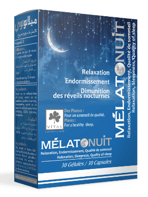 Vital Melatonuit 30 Gelules