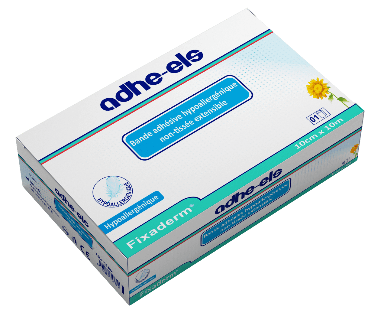 Fixaderm 15CMx10M Bande Adhesive BT 1