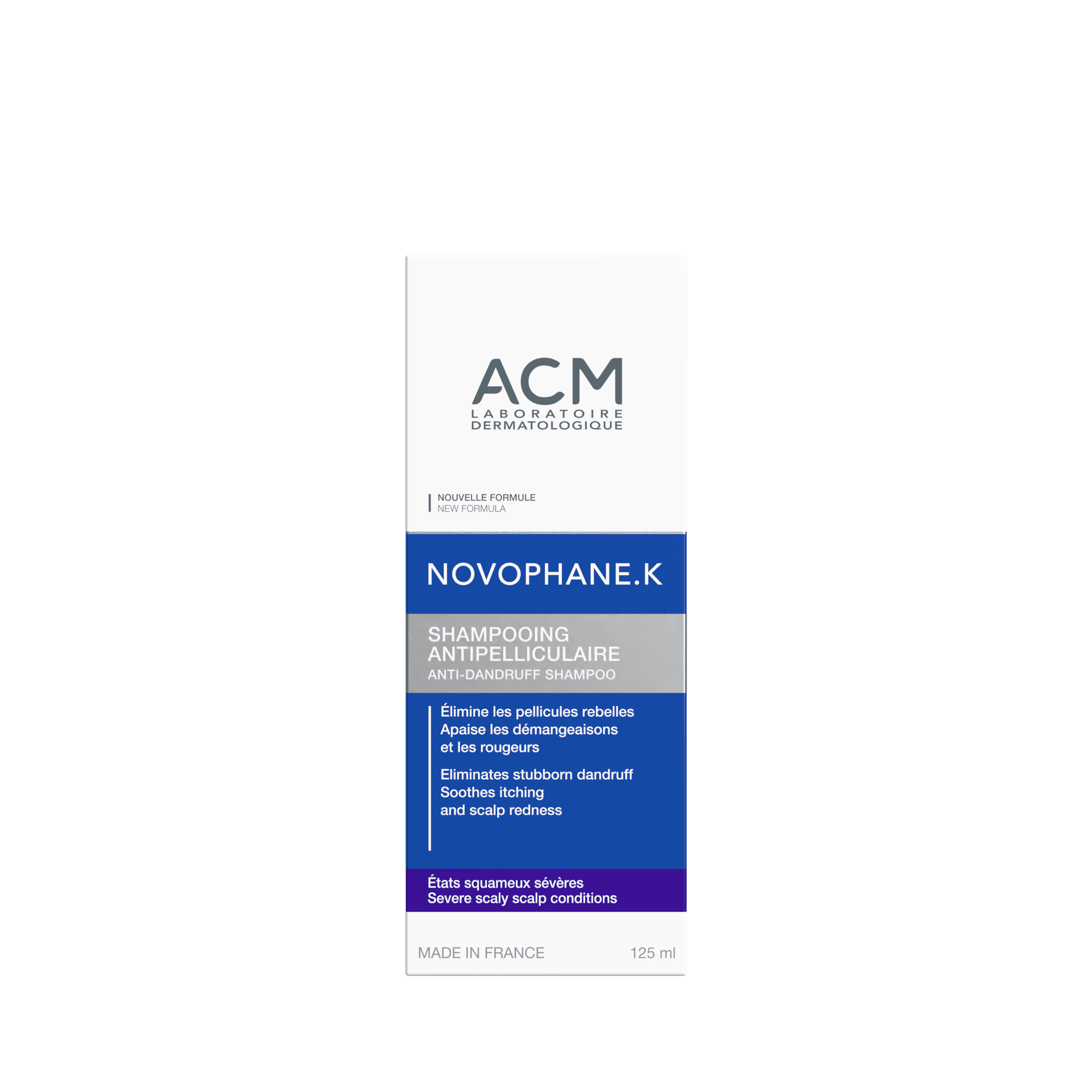 ACM Novophane K Shampooing Pellicules Sévères 125ML