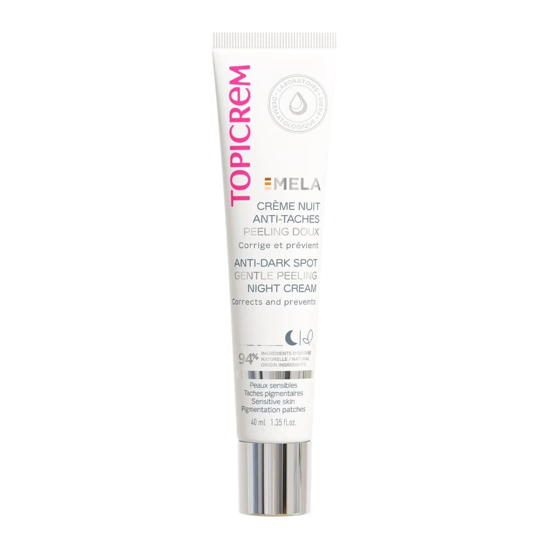 Topicrem Mela Creme Nuit Anti Taches Peeling Doux 40ML