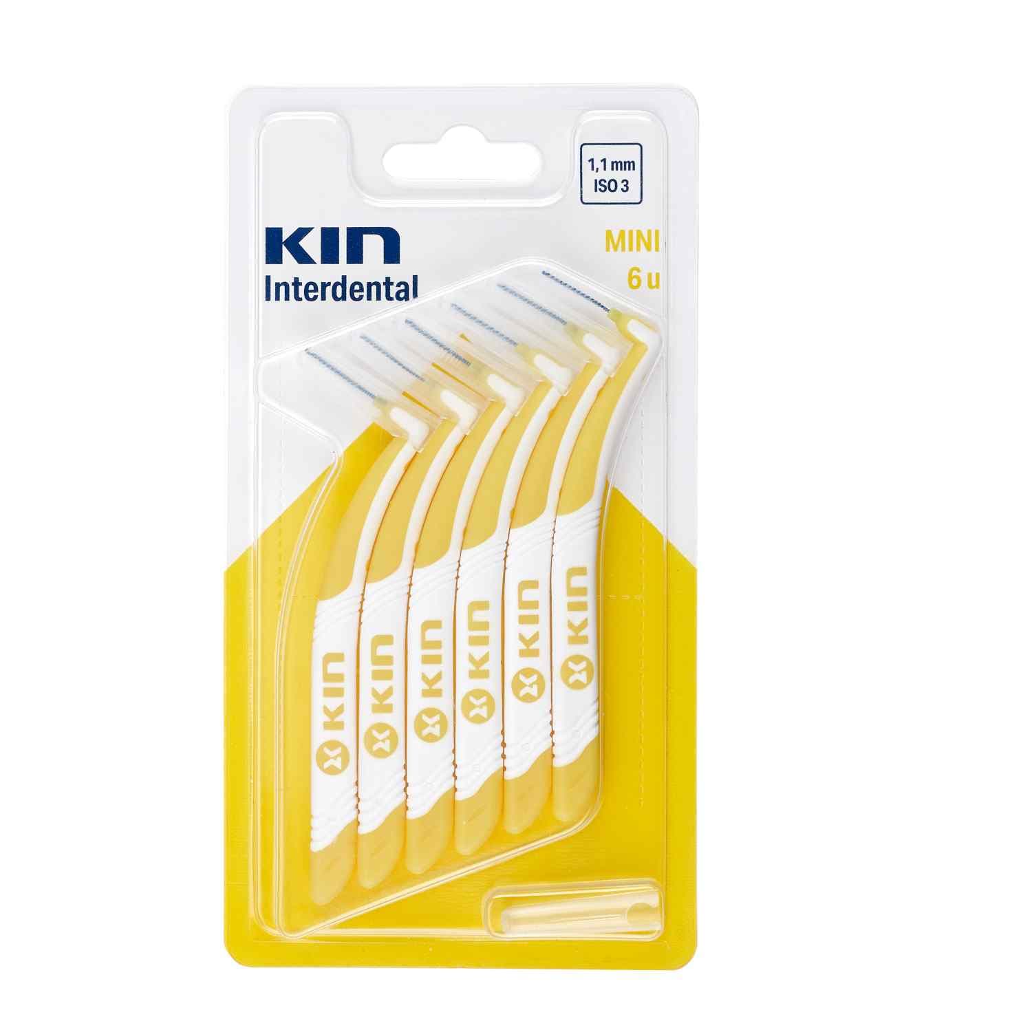 KIN Brosttes Interdentaires 6 Unites Mini 1.1MM
