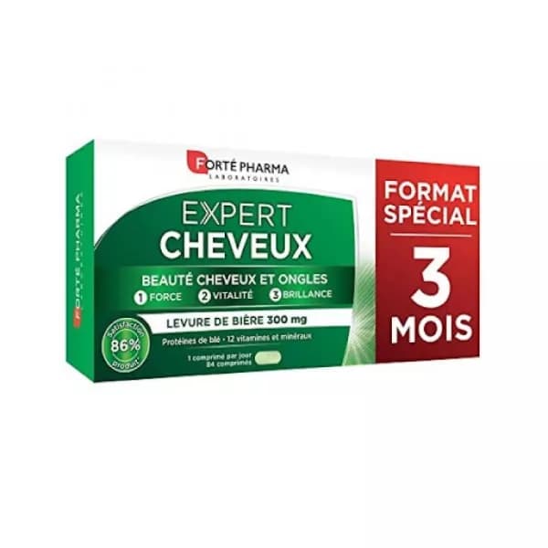 Forté Pharma Expert Cheveux Programme 3 Mois BT 84