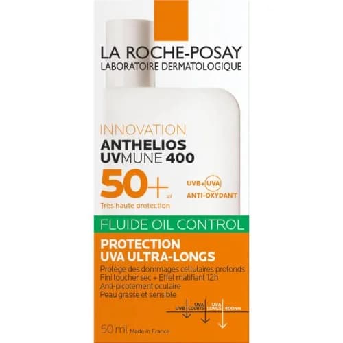 La Roche-Posay ANTHELIOS UVMUNE 400 FLUIDE OIL CONTROL SPF50+ 50ML