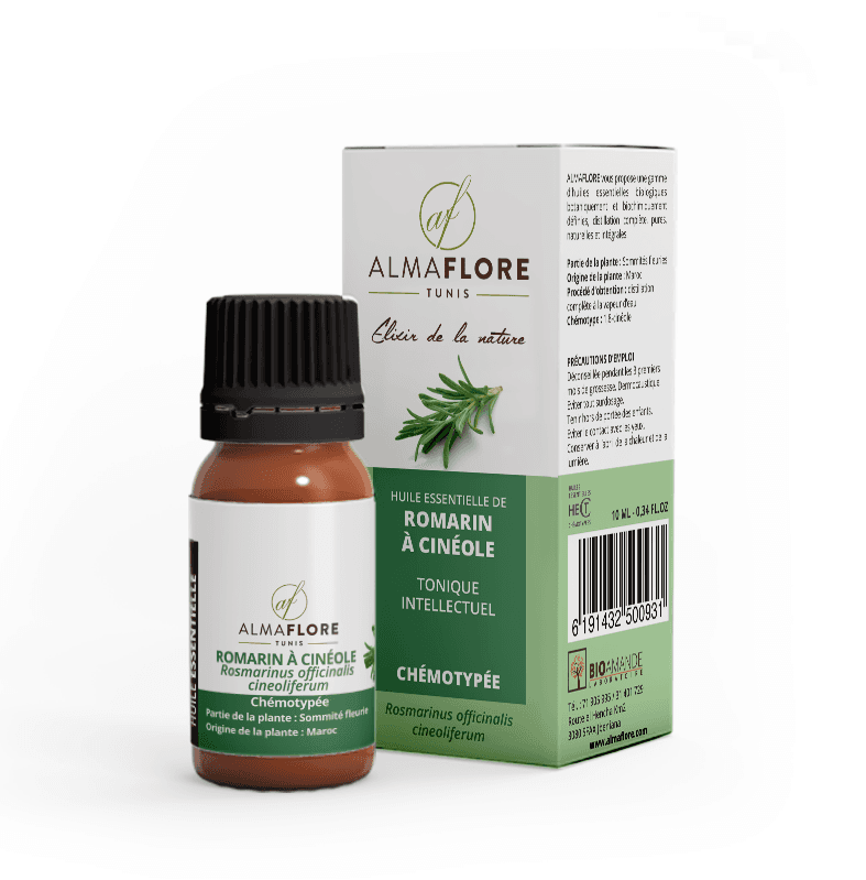 Almaflore Huile Essentielle de Romarin a Cineole 10ML