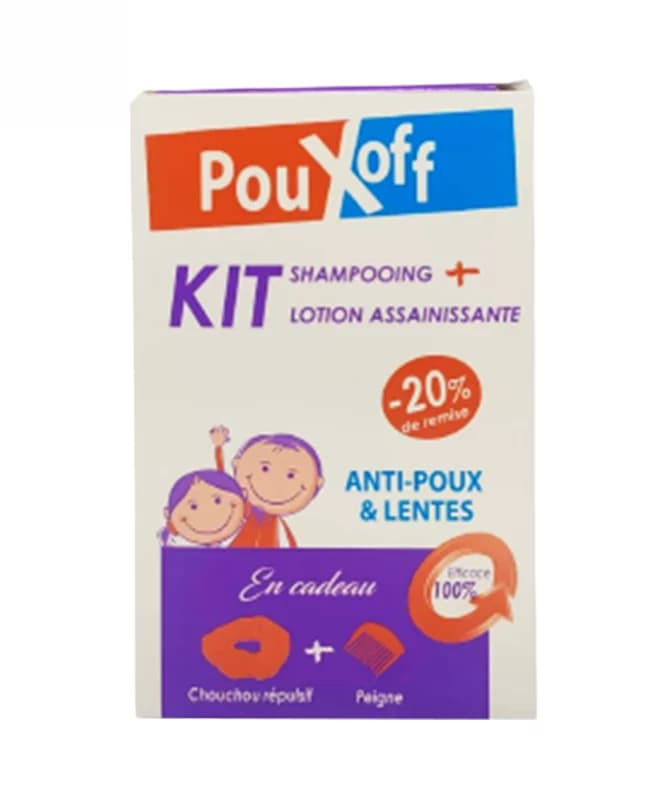 Xen Poux Off Kit Lotion+shamp