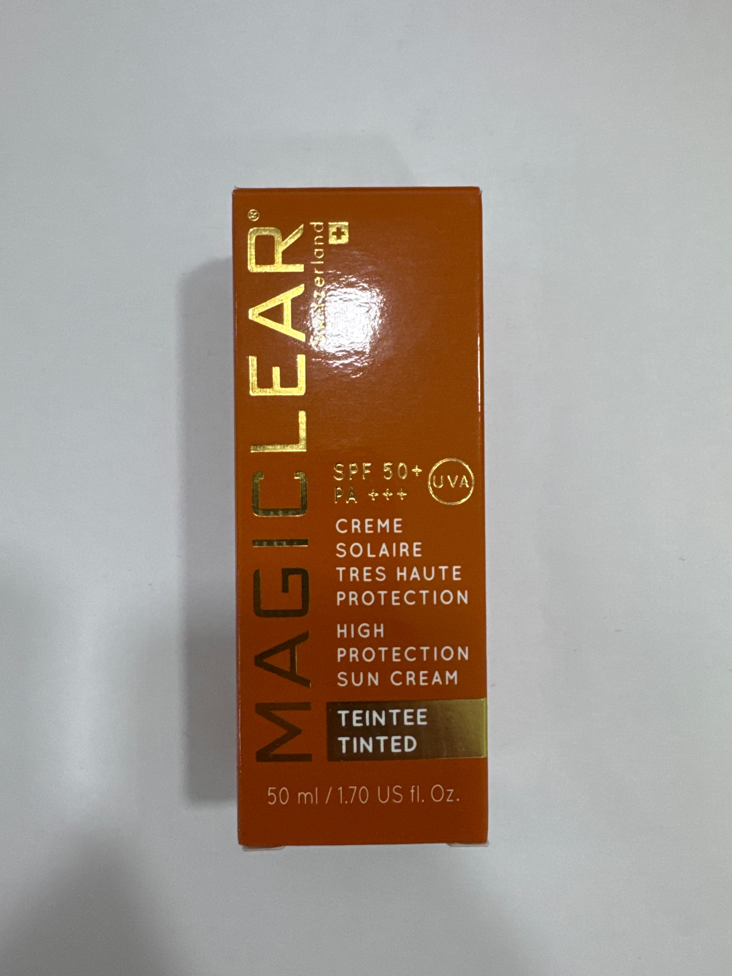 Magiclear Creme Solaire Teintee SPF50 50ML