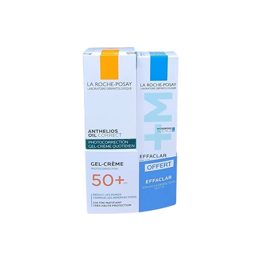 La Roche-Posay Anthelios Oil Correct 50ML+ Effaclare Duo + M 15ML