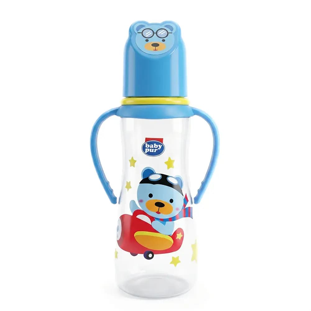 Baby Pur Biberon en Plastique avec Ance 250ML 72032