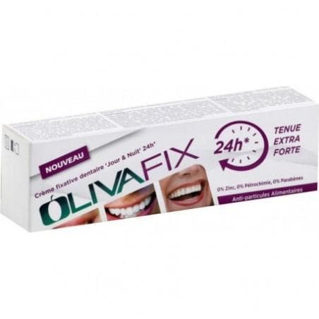 Olivafix Creme Adhesive pour Protheses Dentaires 40GR