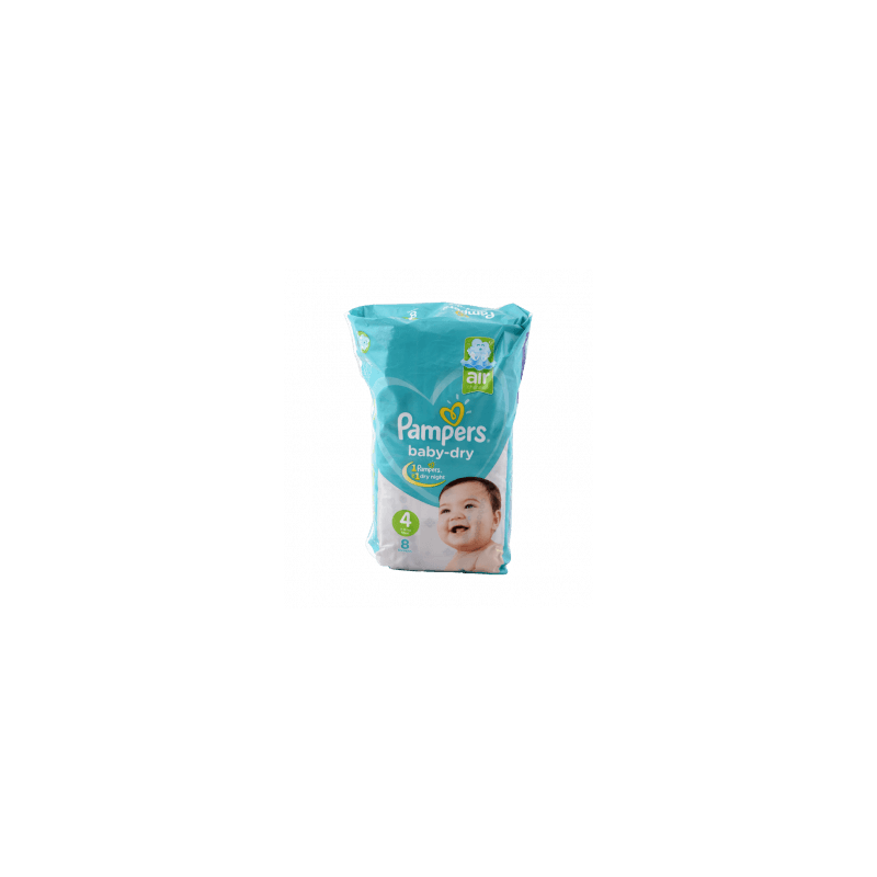 Pampers Couche T4 9-18KG BT 8