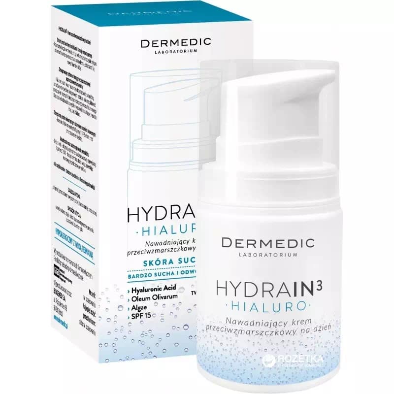 Dermedic HYDRAIN3 Creme de Jour Anti Age SPF15