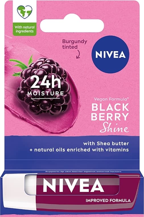 Nivea Labello Mure Black Berry