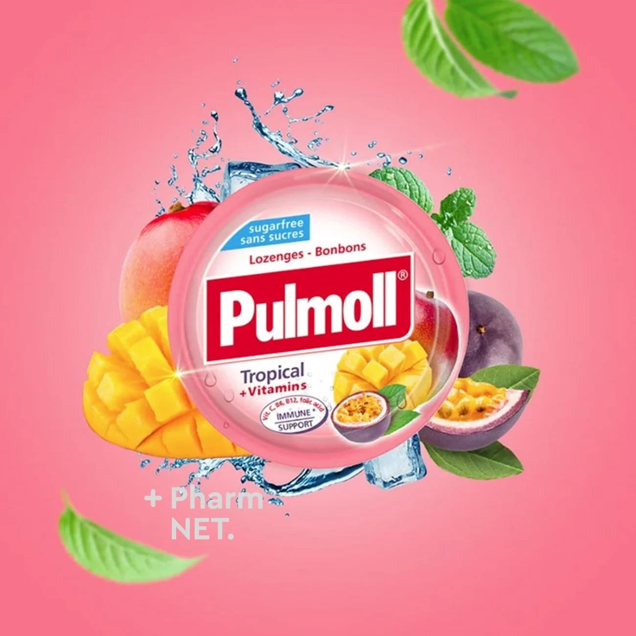 Pulmoll Tropical+vitamins 45GR