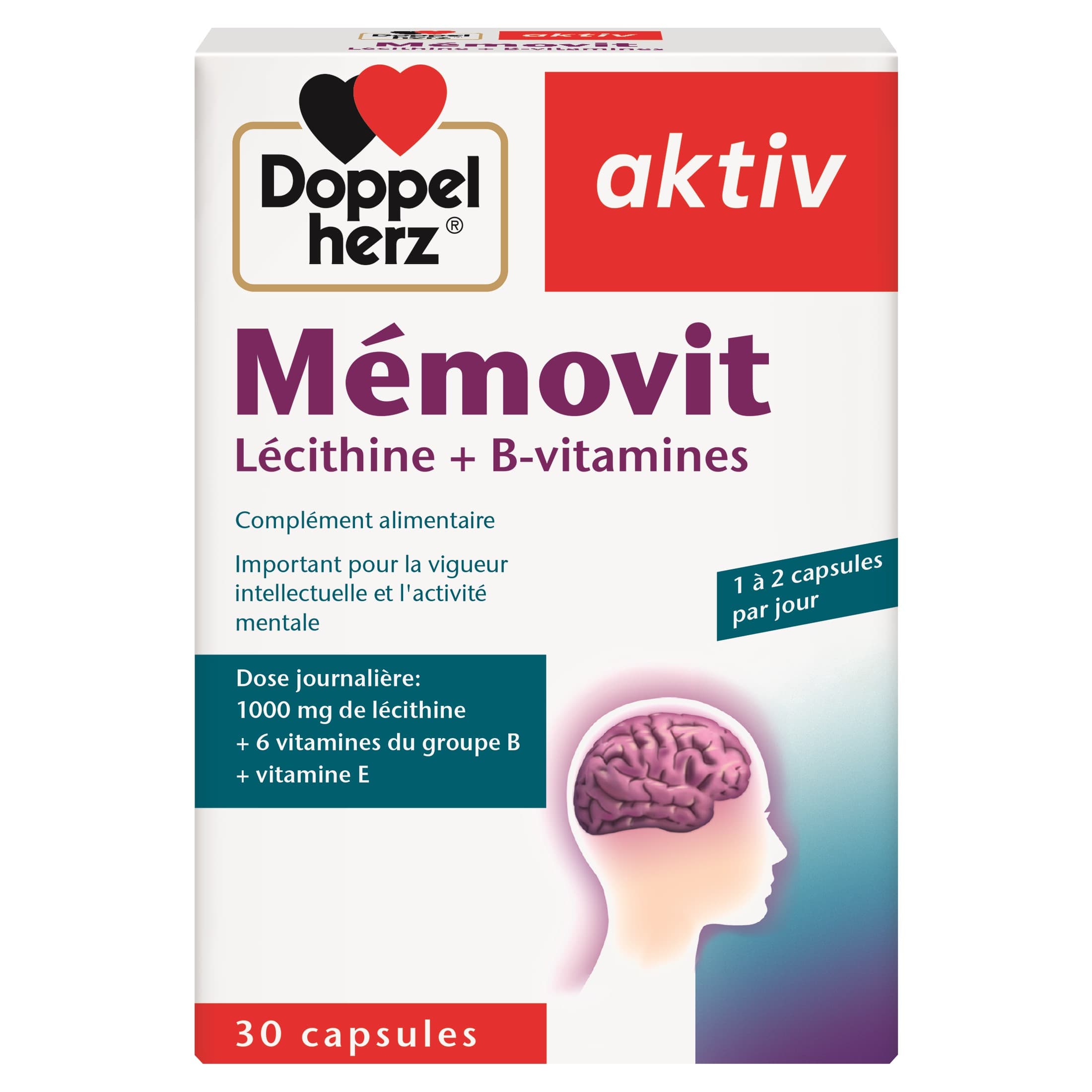 Aktiv Memovit 30 Gellules