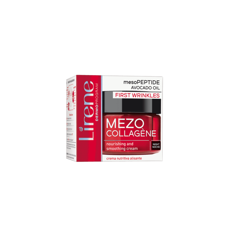 Lirene Mezo Collagene Creme Nuit Correctrice Rides 40+ 50ML