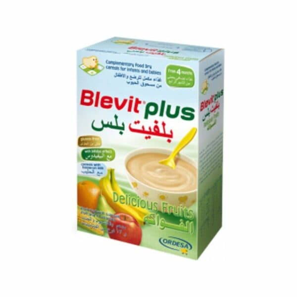 Blevit+ Delice aux Fruits + Lait 4M+ 250G