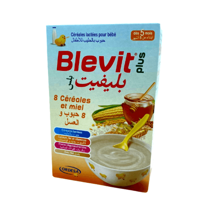 Blevit+ Miel + Lait avec 8 Cereales 250GR