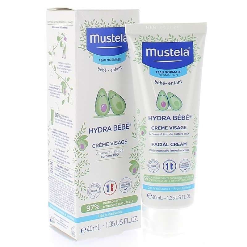 Mustela Hydra Bebe Creme Visage 40ML